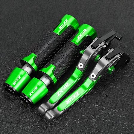 Kompatibel med Kawasaki ZX1400 ZX14R ZZR1400 2006 2009 2010-2017 Motorcykeltillbehör Handtag Broms Kopplingshandtag Styrhandtag Ändar-Perfet