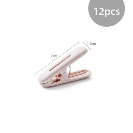 12 kpl Pyykkitapit Vaatteet Clip PINK NO ROPE NO ROPE