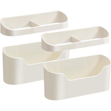 2 stk. vægmonteret paraplyholder, vægmonteret paraplyopbevaringsstativ til høje og korte paraplyer, stansfri paraplystativ, egnet til kontorer