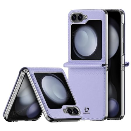 DUX DUCIS Samsung Z Flip6 Bril-Series Fold Cover - Lilla