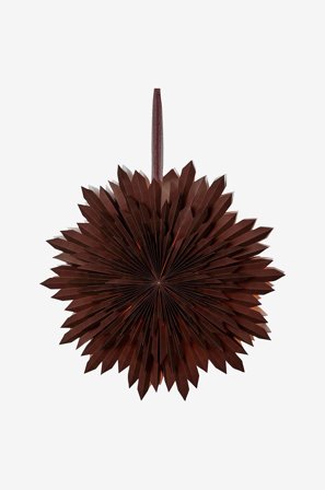 Star Trading - Papirstjerne Ice 55 cm - Brun - Adventsstjerner - Fra Homeroom
