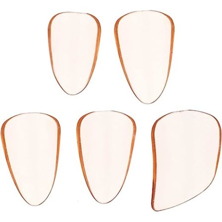 Gitarfingerplekter 5 stk Pipa-negler Guzheng fingerplekter negledeksler Z