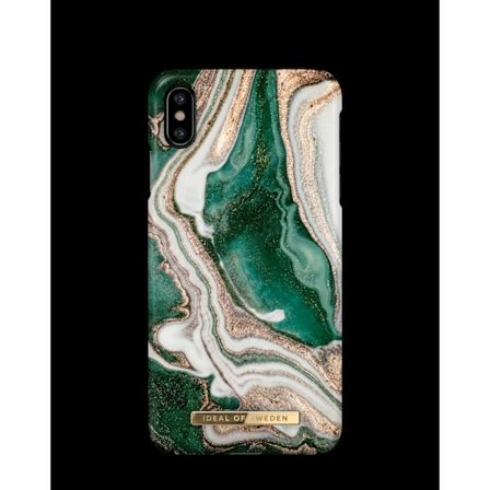 Printed Case iPhone Xs Max Golden Jade Marble