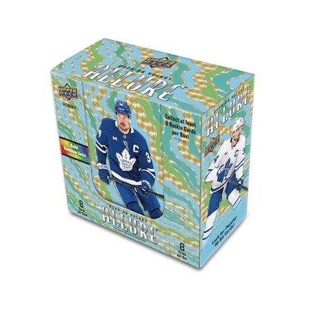 Upper Deck - Negro Trading Cards - 2025-26 NHL Allure Hobby Box - 8 Packs (64 Cards) @ Hatstore