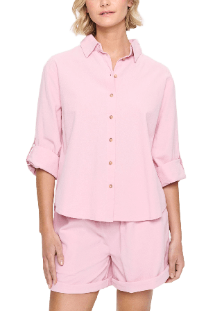 Saint Tropez Zalinda SZ Shirt Skjortor Dam Rosa XL