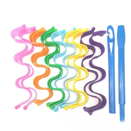 No heat curl magic curl water wavy curl Chicken rolls magic curl manual curl tool hair curler heatless hair curler