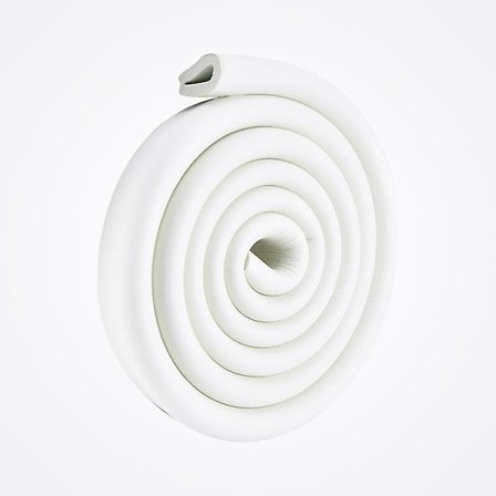 2m Baby Bump Bar Hvid Bordhjørne Beskyttelsestape