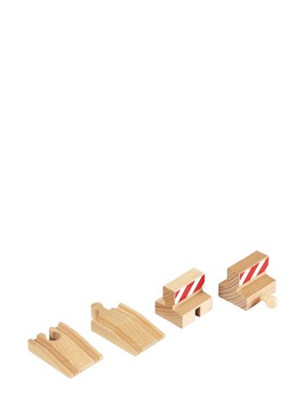 BRIO Brio 33385 Ramper Med Stopklodser - Beige - ONE SIZE