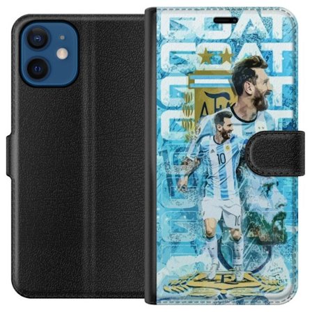 Kompatibelt Plånboksfodral till Apple Apple iPhone 12 Messi
