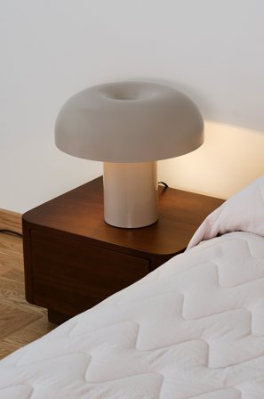 Jotex - RAGGE bordlampe Grå - Kjøp Bordlamper hos Jotex