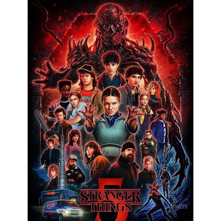 2025 Nye Diamantmaleri Rhinestones Horror TV Stranger-Things Serie Korssting Broderi Billede Mosaik Hjem Dekoration