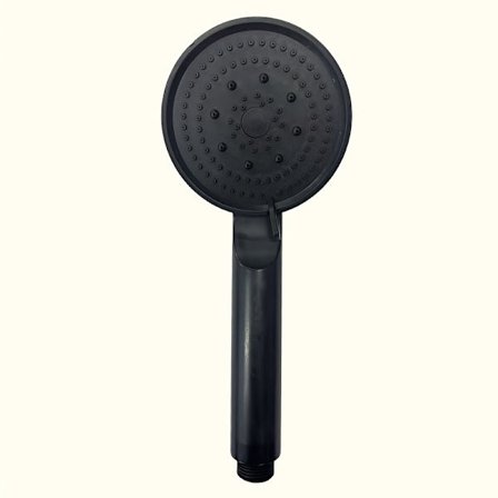 Luksus Højtryksbrusehoved med Regnfald & Håndholdt Spray - Vandbesparende Justerbare Spraytilstande, Nem Plug-and-Play Installation