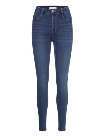 Gina Tricot Molly High Waist Jeans - Blue - XS
