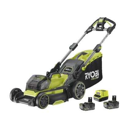 Ryobi RY18LMX40B-240 Gräsklippare med batteri och laddare, Trädgårdsmaskiner