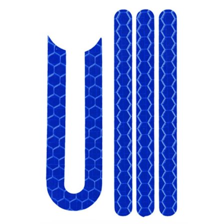 1 set för Xiaomi M365 / Pro reflekterande klistermärke - Blå