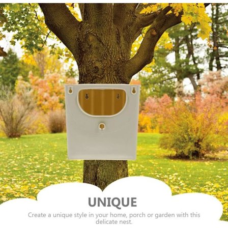 Nests 1 stk. redekasse i plast, redekasse til fugle, redekasse til parakitter