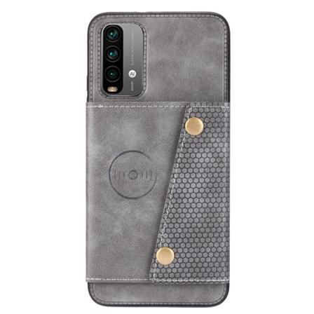 Xiaomi Redmi 9T - Skal med Korthållare Grå
