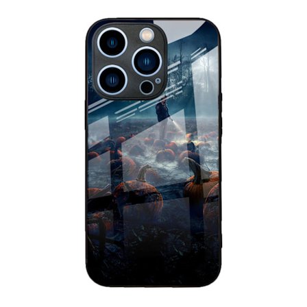 Passer til Apple glas telefoncovers med Stranger Things anime