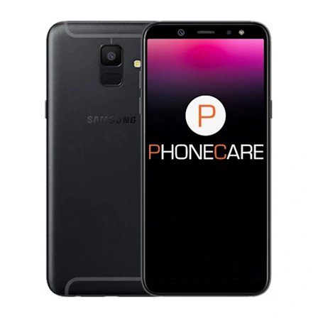 Begagnad Samsung Galaxy A6 Plus 32GB Svart - Använt skick