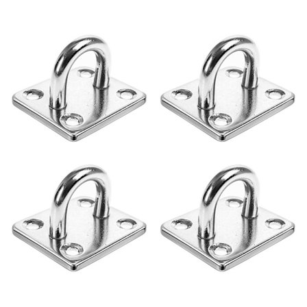 4 st Oblong Pad Eye Plate