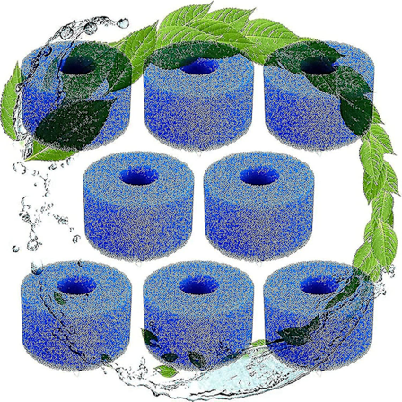 8-paknings filtersvamp filter S1 type gjenbrukbar og vaskbar skumfiltersvamp for Lazy Spa Spa-filter