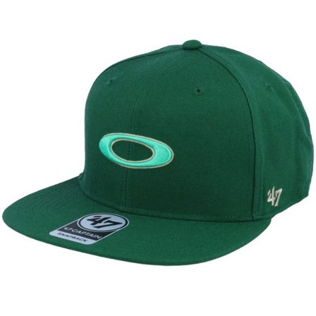 Oakley - Grön snapback Keps - B1b Ellipse Hat Hunter Green Helmet Snapback @ Hatstore