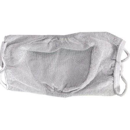 Mascherina Protettiva Lavabile Adulti Grigia 3 Pezzi