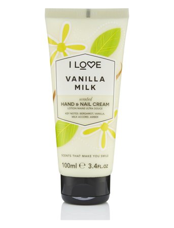 I LOVE I Love Signature Hand & Nail Cream Vanilla Milk - Nude - 100 ml