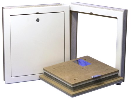 Thonic TC-BD Inspektionslucka brandklassad, vit 400 x 400 mm, Byggmaterial