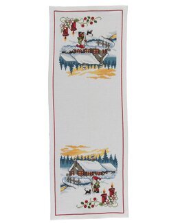 Broderikit Löpare Tomten utomhus