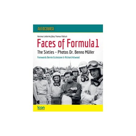AUTOCOURSE - FACES OF FORMULA 1 The Sixties (inbunden, eng)