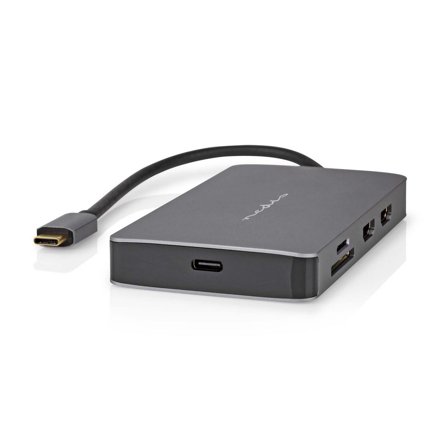 NEDIS Dockningsstation USBC/USBA/2xHDMI - Lyreco - Datorprodukter - Kringutrustning - Dockningsstationer