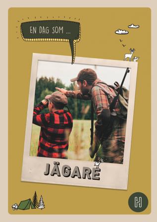 En dag som jägare - Bok av Oskar Degard - Inbunden