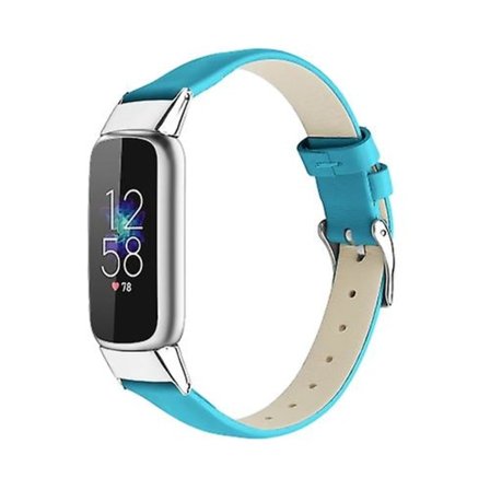 For Fitbit Luxe Leather Watch Band