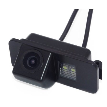 Gælder for nummerpladelys HD CCD bil bakkamera farve bagfra vandtæt nattesyn, høj opløsning HD til Ford Mondeo