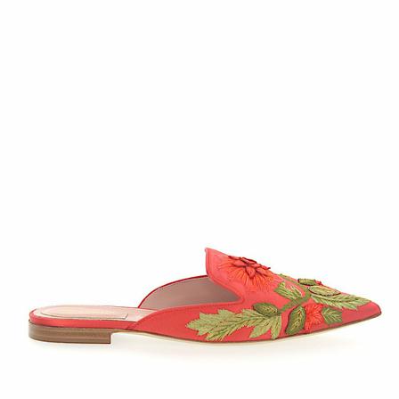 Alberta Ferretti, Mules Oranje, Dames, Maat:36 EU
