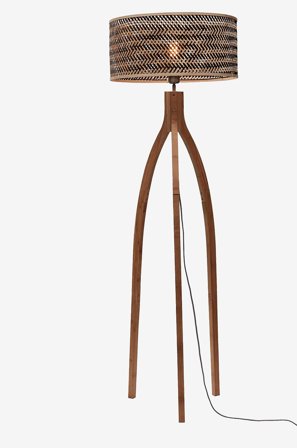 Good&Mojo - Golvlampa 3 ben Java - Flerfärgad - Golvlampor - Från Homeroom