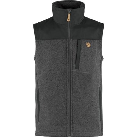 Fjällräven Buck Fleece Vest M - male - Graphite/Grå - Fleece