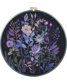 Broderipakke Bilde Blomster - Abris Art