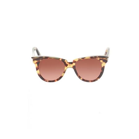 Philipp Plein, Leopard print sungles Bruin, Dames, Maat:ONE Size