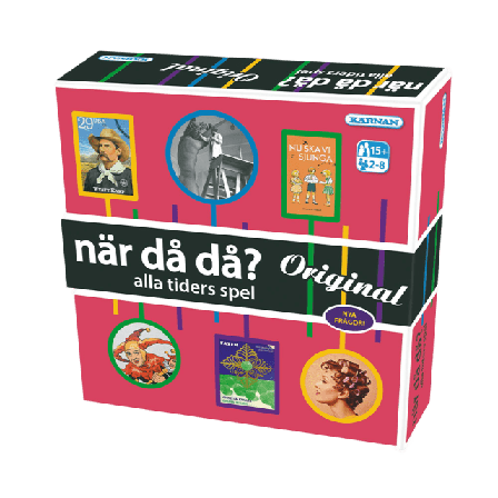 KÄRNAN Sällskapsspel, När då original Spel Unisex ONESIZE