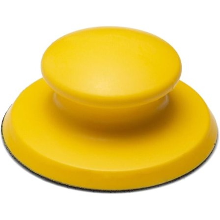 Slipekloss med borrelås, myk slipepute – 125 mm