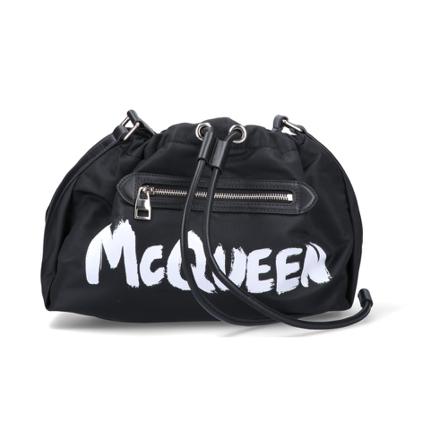 Alexander McQueen Weekend Bags Sort, Dame Rejsetasker, Størrelse: ONE Size