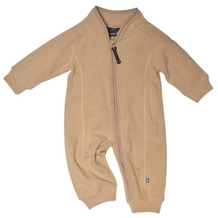 Isbjörn of Sweden Lynx Baby Jumpsuit Children base layer set Beige 56/62