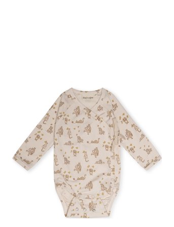 Elia Wrap Bodystocking Beige That's Mine