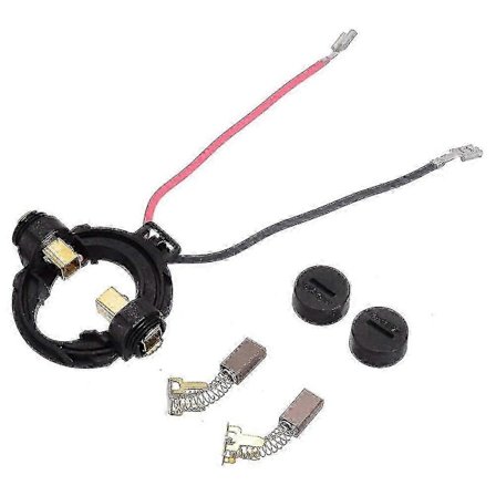 1 par kulbørster + holder + kulbørstedæksel reservedele til HITACHI 328202 334696 G18D
