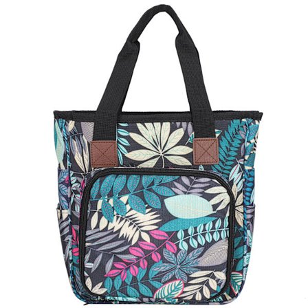 Ull Oppbevaringspose Multifunksjonell Organizer Håndarbeid Strikkegarn Tote Håndverk Sytilbehør