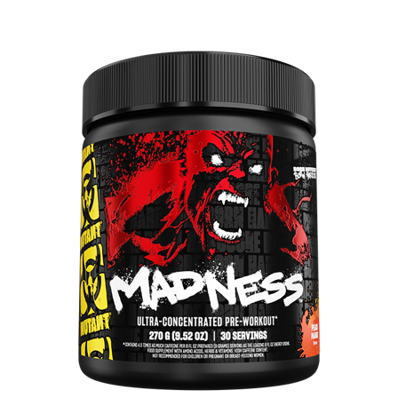 Komplett PWO Mutant Madness PWO 30 portioner, Peach Mango - 30 servings - Bodyman.dk