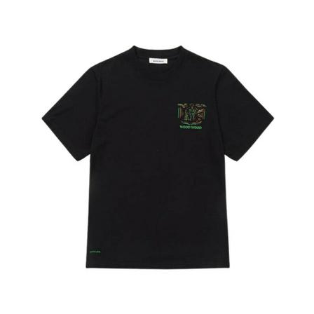 Wood Wood T-shirt 12215709-2491 Sort, Herre T-shirts