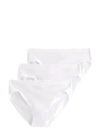 Lindex Brief 3 Pack Carin Bikini Reg - White - S